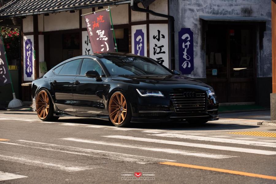  Audi RS7 Sportback on Vossen Wheels 2015 года  (фото 1 из 10)